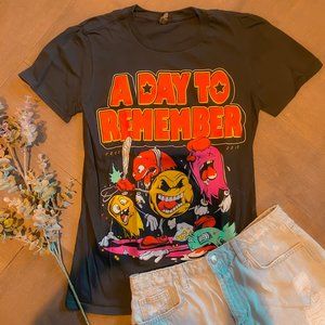 A Day To Remember black band t-shirt